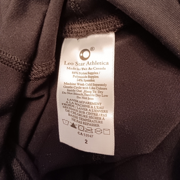 Leo Star Yoga‎ Leggings - Size 2 - Picture 4 of 5